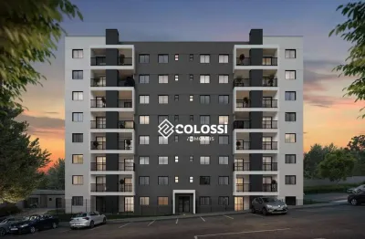 Apartamento com 2 dormitórios à venda por r$ 292.800,00 - cidade dos lagos - guarapuava/pr