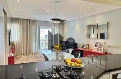 Apartamento com 2 suítes, closet, varanda e lazer completo na Vila Lusitânia, São Bernardo do Campo