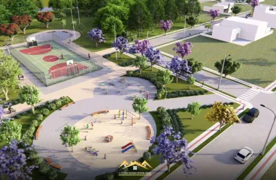 Terreno à venda em gravataí, loteamento jardim timbaúva, com 154 m²