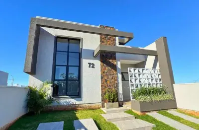 Casa à venda em gravataí, terra nova, com 3 quartos, com 94 m²