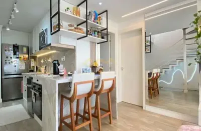 Cobertura duplex mobiliado excelente localização em cachoeirinha