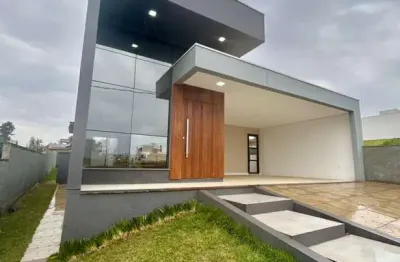 Casa à venda em gravataí, dom feliciano, com 3 quartos, com 136.89 m²