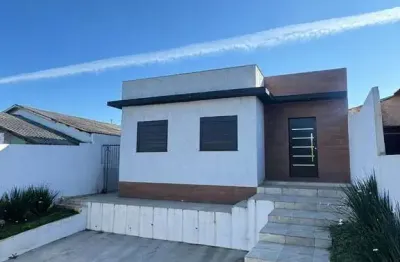 Casa à venda em gravataí, cohab a, com 3 quartos, com 98 m²