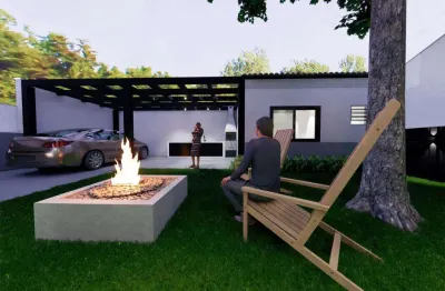 Casa à venda em gravataí, bom sucesso, com 3 quartos, com 105 m²