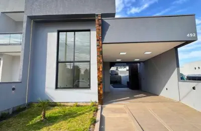 Casa à venda em gravataí, terra nova, com 3 quartos, com 118 m²