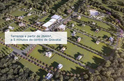 Terreno à venda em gravataí, dom feliciano, com 264 m², reserva dom feliciano – parque residencial