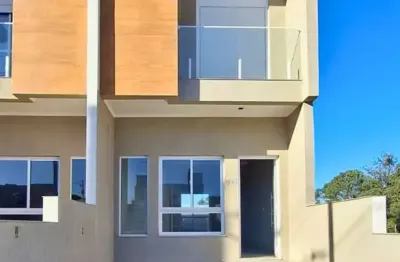 Sobrado à venda em gravataí, morada do vale ii, com 2 suítes, com 86 m²