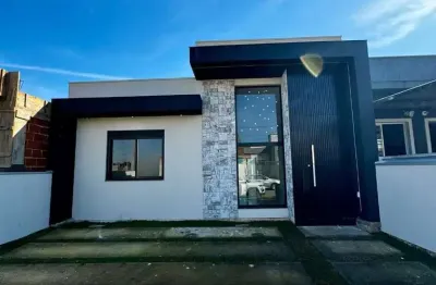 Casa à venda em gravataí, são vicente, com 3 quartos, com 109 m²