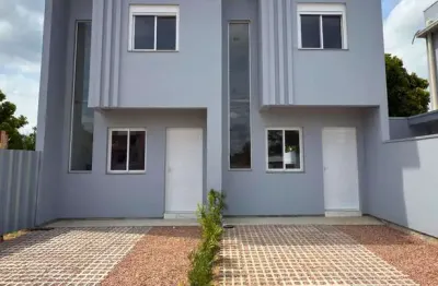 Sobrado à venda em gravataí, dona mercedes, com 2 quartos, com 62 m², residencial dona mercedes