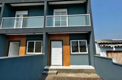 Sobrado à venda em gravataí, bom sucesso, com 2 quartos, com 80 m²