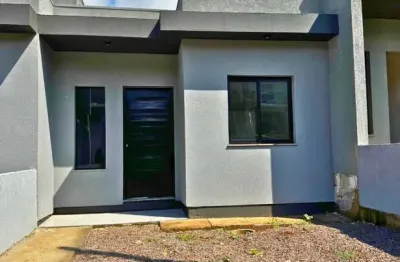 Casa à venda em gravataí, nossa chácara, com 2 quartos, com 52 m²