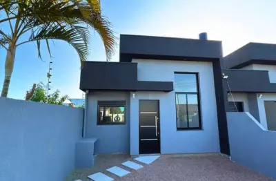 Casa à venda em gravataí, bom sucesso, com 3 quartos, com 82 m²