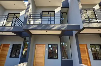 Sobrado à venda em gravataí, santa cruz, com 2 quartos, com 58 m²