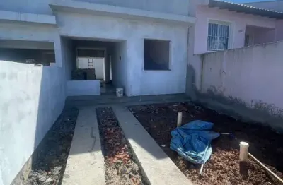 Casa à venda em gravataí, rincão da madalena, com 2 quartos, com 50 m²