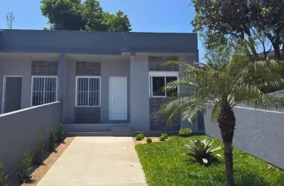 Casa à venda em gravataí, bom sucesso, com 2 quartos, com 62 m²