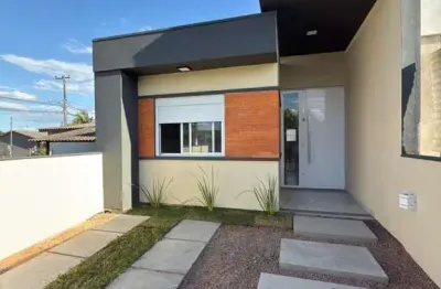 Casa à venda em gravataí, sítio gaúcho, com 2 quartos, com 60 m²