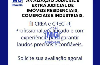 Avaliação judicial e extrajudicial imóveis residenciais, comerciais e industriais.