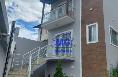 Casa com 3 dormitórios à venda, 155 m²  - vale encantado - macaé/rj