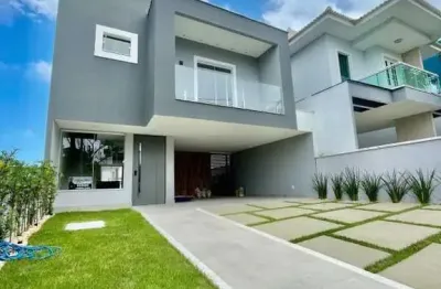 Atlântica imóveis tem excelente casa com 3 dormitórios à venda, 221 m² por r$ 1.290.000 - vale dos cristais - macaé/rj.