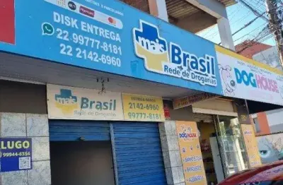Ponto para alugar, 90 m² por r$ 3.566,67/mês - sol e mar - macaé/rj