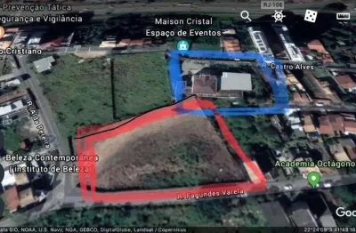 Terreno para alugar, 5610 m² por r$ 8.109,62/mês - glória - macaé/rj
