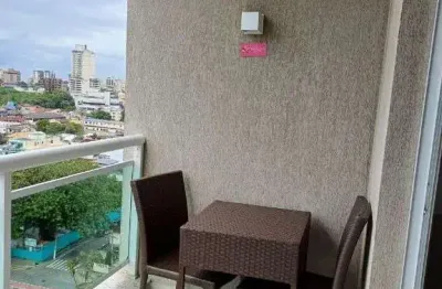 Atlântica imóveis tem excelente flat com 1 dormitório, 30 m² - venda por r$ 200.000,00 ou aluguel por r$ 2.130,00/mês - imbetiba - macaé/rj.