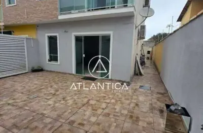 Atlântica imóveis tem excelente casa à venda, por r$ 480.000,00 - rio das ostras/ rj