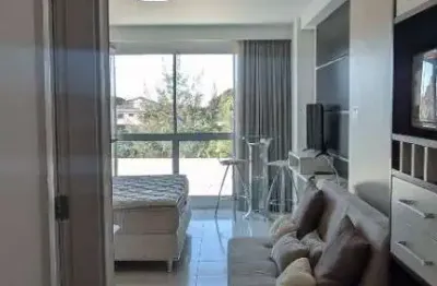Flat mobiliado à venda ou aluguel em macaé/rj - 1 dormitório, 32m², vista parcial para o mar - r$ 170.000 ou r$ 2.850/mês'