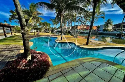 Casa à venda, 450 m² por r$ 2.900.000,00 - bosque beira rio - rio das ostras/rj