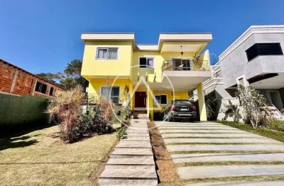 Atlântica imóveis tem excelente casa com 4 dormitórios à venda, 268 m² por r$ 1.350.000,00 - alphaville - rio das ostras/rj