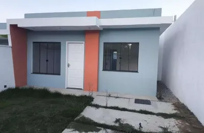 Atlântica imóveis tem excelente casa com 2 dormitórios, a venda por r$ 265.000- maria turri- rio das ostras