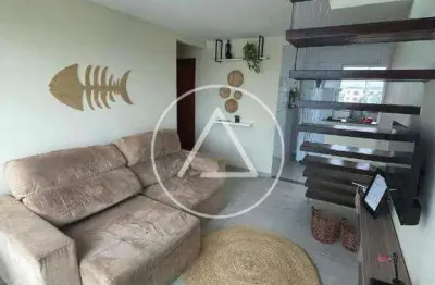 Cobertura completa com vista para o mar por r$280 mil – enseada das gaivotas, rio das ostras