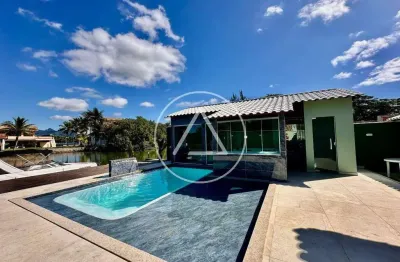 Casa de alto padrão à venda - condomínio bosque beira rio, rio das ostras - r$ 2.000.000,00