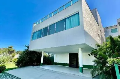 Casa em condomínio para aluguel, 3 quartos, 3 suítes, 3 vagas, cancela preta - macaé/rj