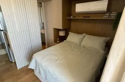 Atlântica imóveis tem excelente flat com 1 dormitório, 30 m² - venda por r$ 265.000,00 ou locação por r$ 2.530,00/mês - imbetiba - macaé/rj.