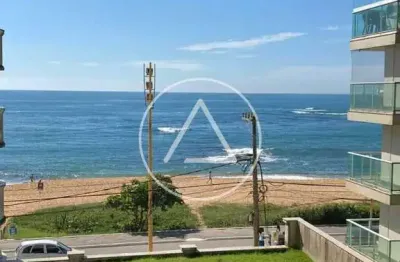 Atlântica imóveis tem excelente apartamento com vista para o mar – 1 quarto | mobiliado | 1 vaga de garagem | pé na areia