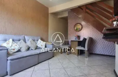 Atlântica imóveis tem excelente amplo apartamento duplex à venda no jardim santo antônio, macaé/rj por r$ 400.000,00.