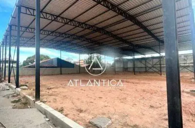 Galpão para aluguel, 3 vagas, enseada das gaivotas - rio das ostras/rj