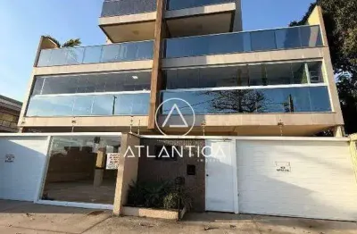 Atlântica imóveis tem excelente apartamento para venda, por r$ 380.000,00 - rio das ostras/rj