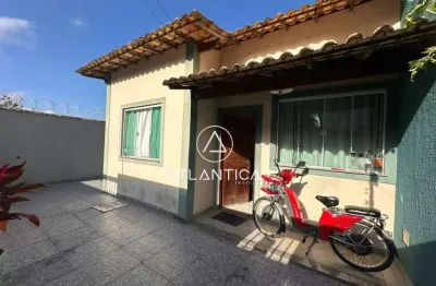 Atlântica imóveis tem excelente casa à venda, por r$ 280.000,00 - rio das ostras/ rj