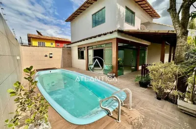 Atlântica imóveis tem excelente casa à venda, por r$ 950.000,00 - rio das ostras/ rj