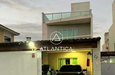 Atlântica imóveis tem excelente casa à venda, por r$ 550.000,00 - rio das ostras/ rj