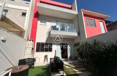Atlântica imóveis tem excelente casa à venda no novo horizonte, macaé/rj por r$ 780.000,00.