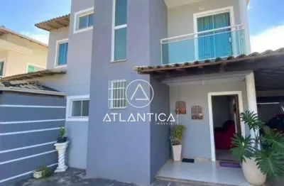 Atlântica imóveis tem excelente duplex á venda- chácara mariléa - rio das ostras/rj