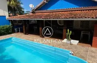 Atlântica imóveis tem excelente casa à venda, por r$790.000,00 - rio das ostras/ rj