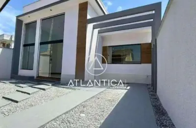 Atlântica imóveis tem excelente casa à venda, por r$ 450.000,00 - rio das ostras/ rj