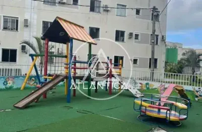 Atlântica imóveis tem excelente apartamento à venda, por r$ 200.000,00 - rio das ostras/ rj