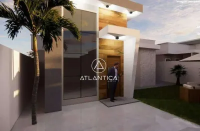 Atlântica imóveis tem excelente casa à venda, por r$599.000,00