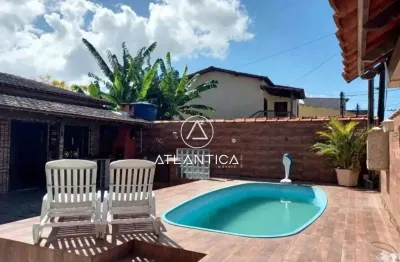 Atlântica imóveis tem excelente casa à venda, por r$ 330.000,00