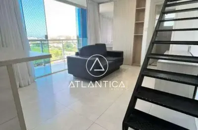 Atlântica imóveis tem excelente cobertura à venda no condomínio atlantic blue no alto da glória, macaé/rj.